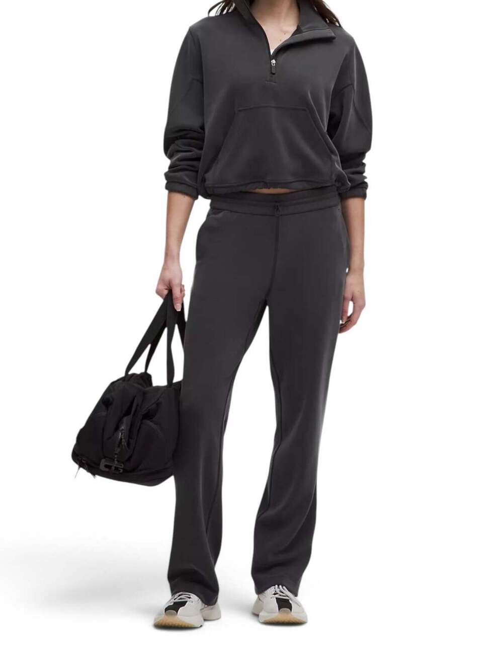 Lululemon Softstreme High-Rise Pant Charcoal Size 8 Recycled Polyester Modal
